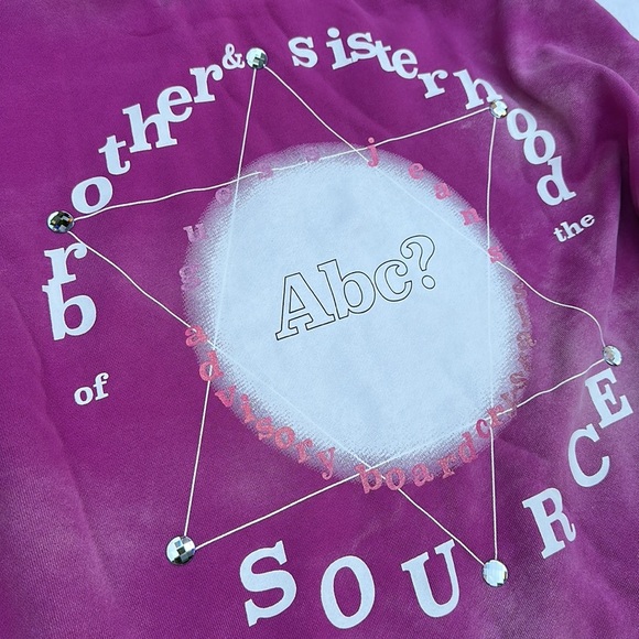 New AUTHENTIC Advisory Board Crystal X GUESS Hoodie UNISEX SZ XL - Picture 6 of 7